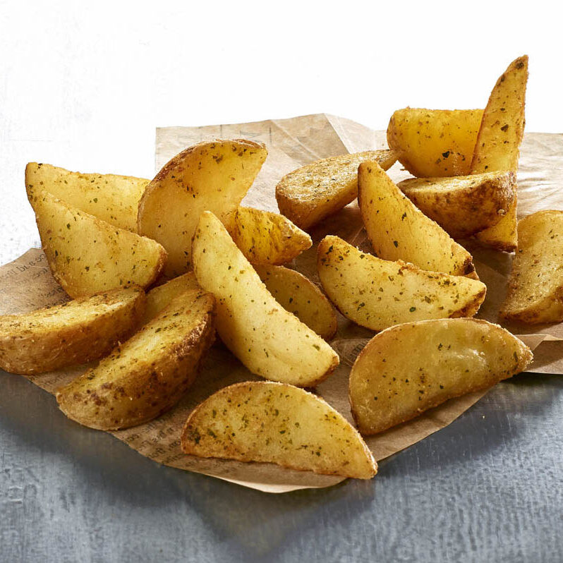 Patate a spicchi Mccain con buccia ed erbe aromatiche